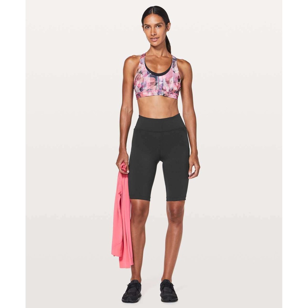 Lululemon on pace shorts 10 Black Nulux Running Biker Shorts Size 6